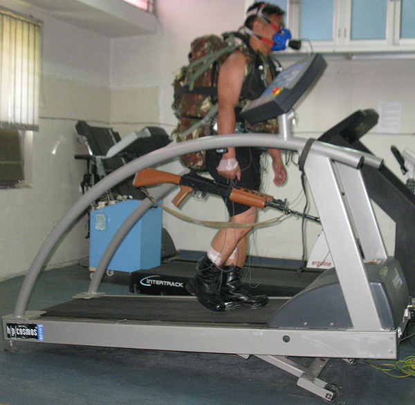 Physiological and EMG Data Collection During Load Carriage Task at 10% at HA1