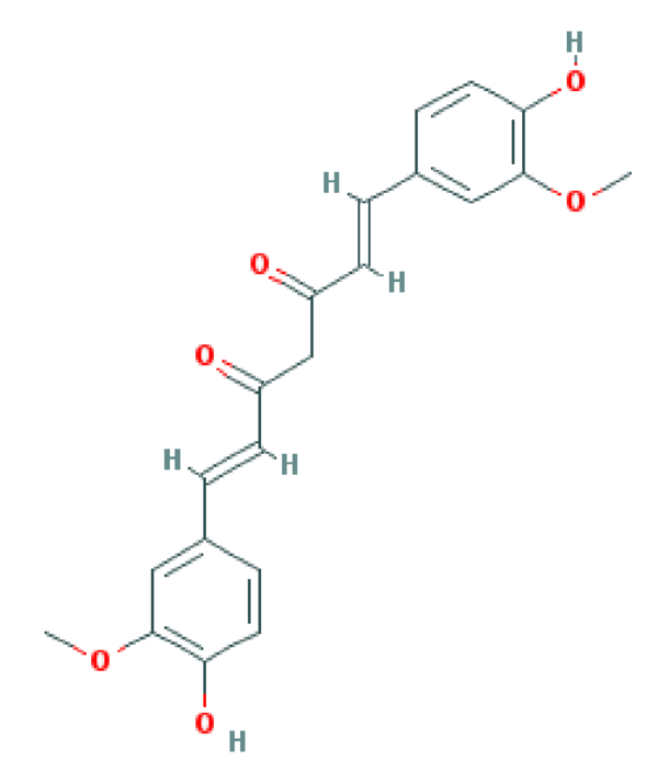 Chemical Structure of Curcumin