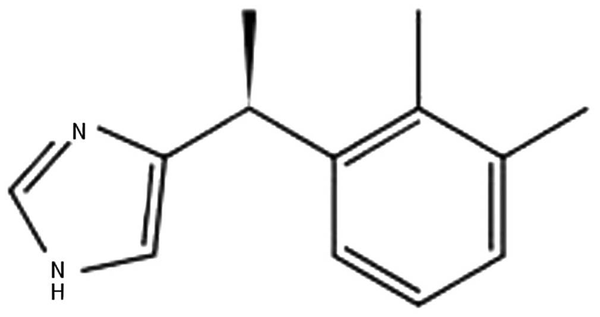 Chemical Structure of Dexmedetomidine
