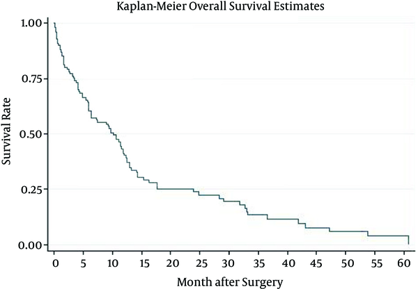 Overall Survival Rate of GBM Patients
