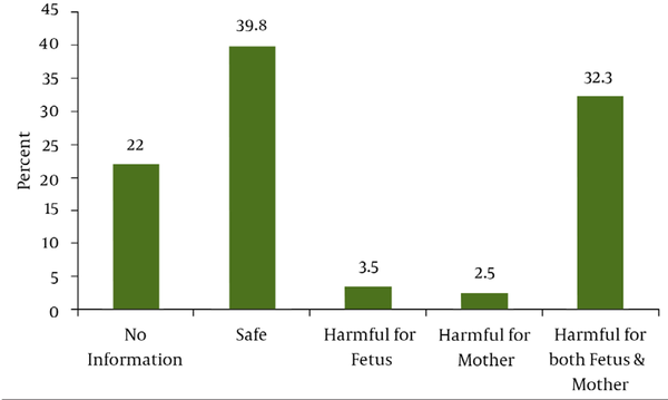 Attitude of the Subjects on Safety of Herbal Medicines Use During Pregnancy.