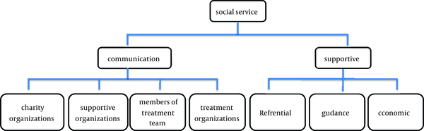 Model of Social Services in the Country's Public Hospitals