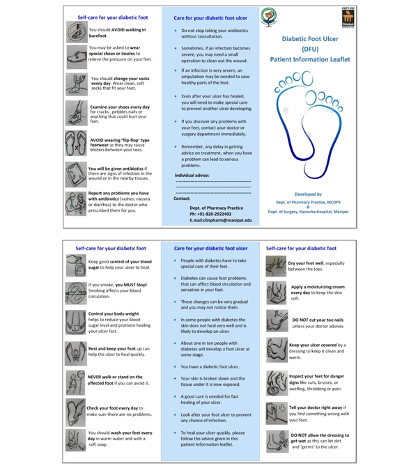 Patient Information Leaflet for DFU (English)