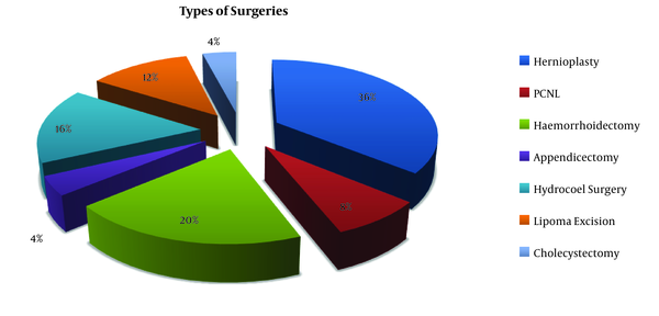 Types of Surgeries Performed