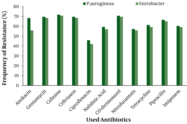 Resistance Patterns of Isolated Gram Negative Bacteria to Used Antibiotics