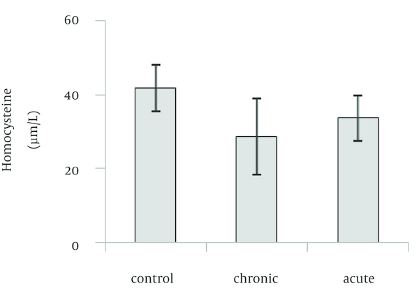 Effect of chronic and acute exposure to ethanol on brain Hcy on the first day of chick hatching