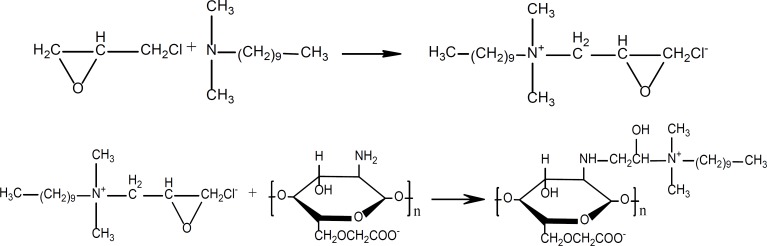 Synthesis steps of CMCTS-CEDA