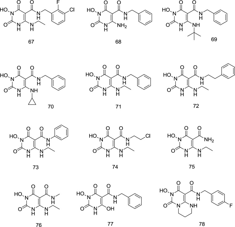 5-N-benzylcaboxamide modification of N3-hydroxy HEPT analogs