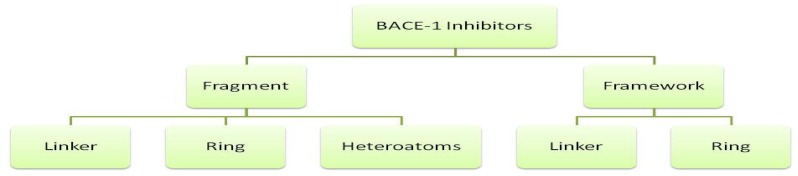 Hierarchical dissection of BACE-1 inhibitors