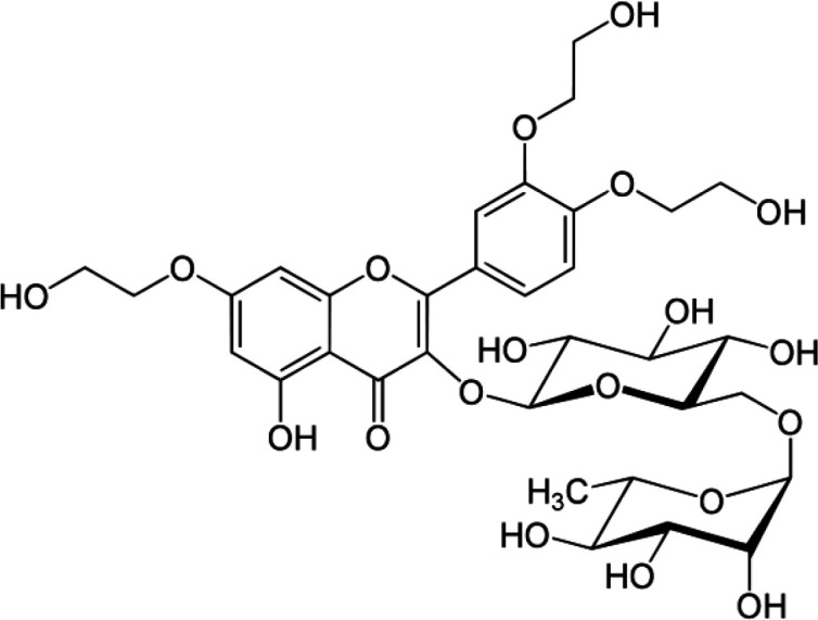 Structure of Troxerutin