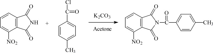 N-(4'-Methylbenzoyl)-3-Nitro-phthalimide
