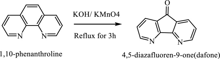 Synthesis of dafone