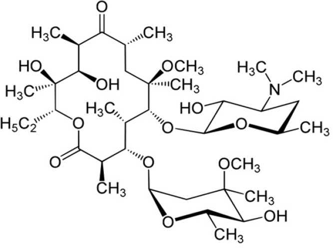 molecular structure of CLM