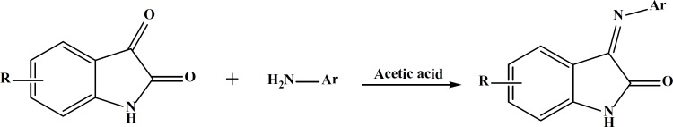 Compounds Va-h synthesis scheme