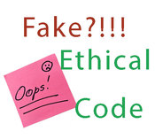 fake ethical code