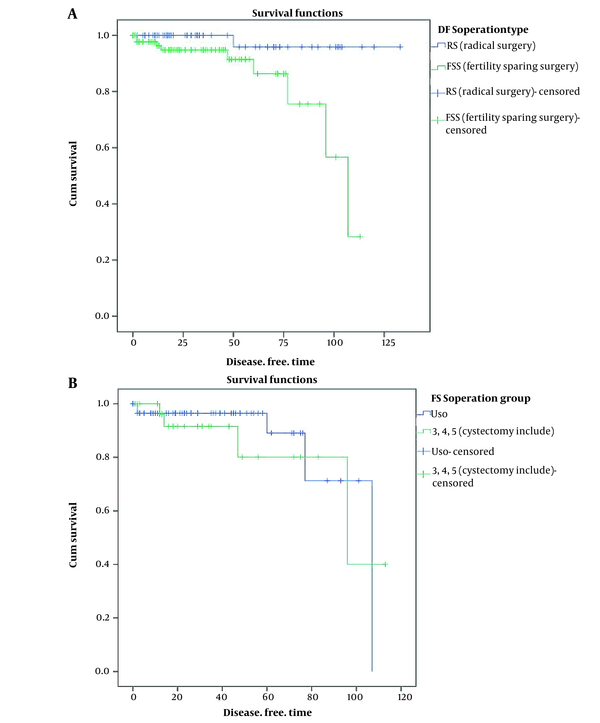 Clinicopathological Characteristics and Prognosis of 91 Patients with  Seromucinous and Mucinous Borderline Ovarian Tumors: a Comparative Study
