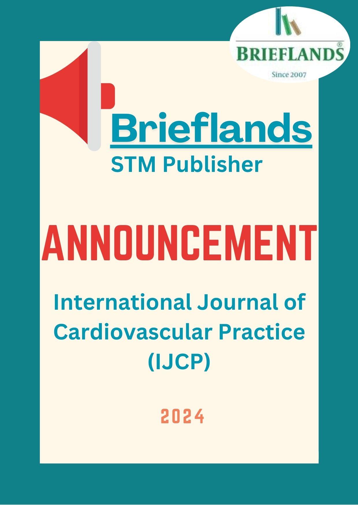 Announcement: Brieflands is the new publisher of the International Journal of Cardiovascular Practice