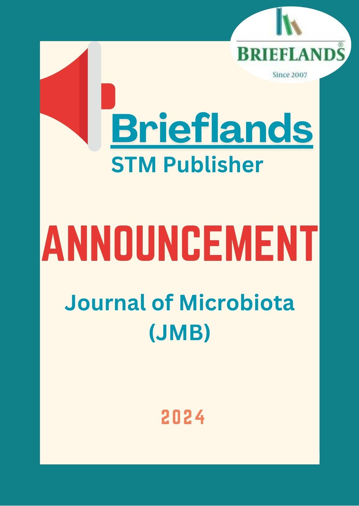 Announcement: Brieflands is the new publisher of the Journal of Microbiota