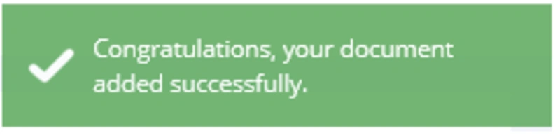 The message shows you that the resubmit process is completed successfully.