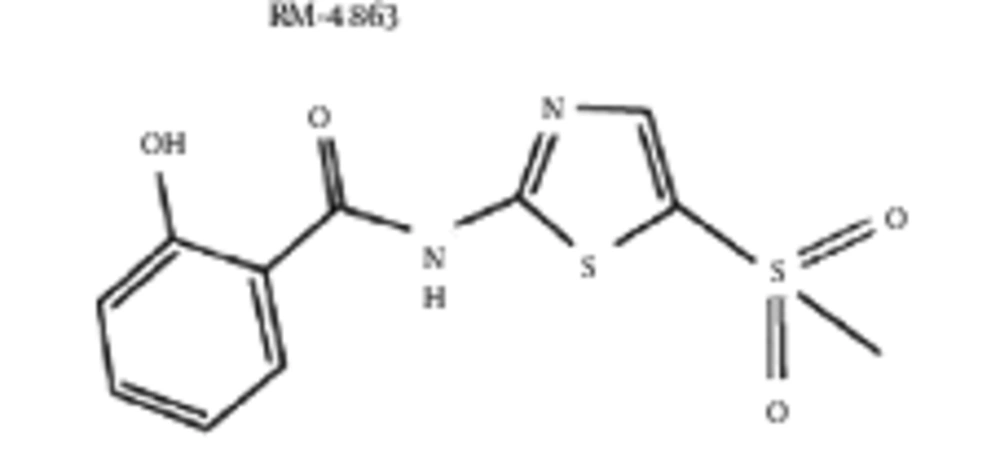 Molecules of RM-4863 Molecules of RM-4863