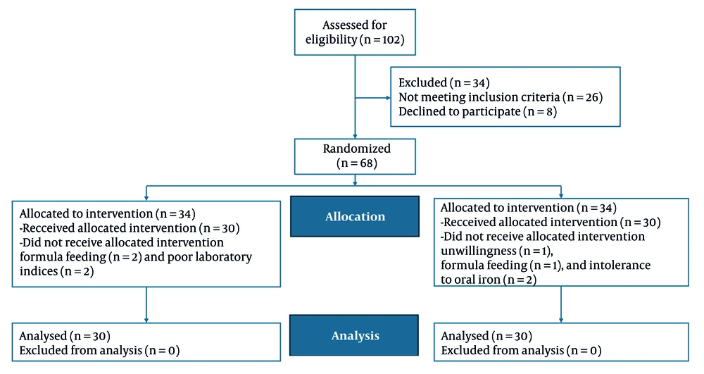 CONSORT flow diagram CONSORT flow diagram